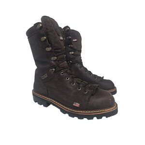 Rocky Men's Elk Stalker 10" Waterproof RKS0564 USA Made Boot Brown Size 8W